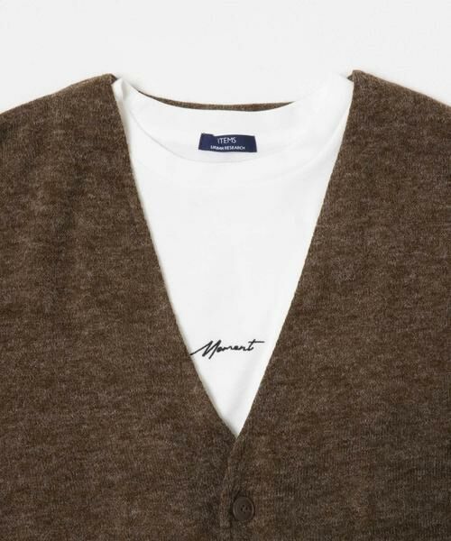 URBAN RESEARCH ITEMS / アーバンリサーチ アイテムズ Tシャツ | キモウメランジカーディガン＋長袖刺繍Tセット | 詳細7