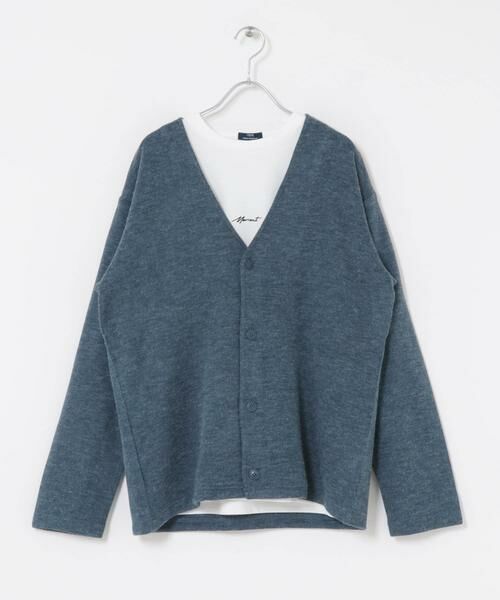 URBAN RESEARCH ITEMS / アーバンリサーチ アイテムズ Tシャツ | キモウメランジカーディガン＋長袖刺繍Tセット | 詳細15