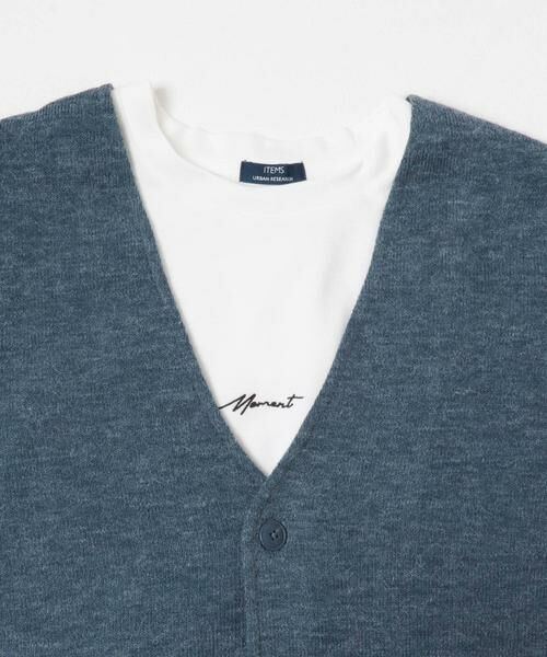 URBAN RESEARCH ITEMS / アーバンリサーチ アイテムズ Tシャツ | キモウメランジカーディガン＋長袖刺繍Tセット | 詳細16