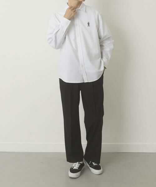 URBAN RESEARCH ITEMS / アーバンリサーチ アイテムズ シャツ・ブラウス | TeddyBear ワンポイント オックスシャツ | 詳細5