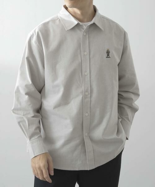 URBAN RESEARCH ITEMS / アーバンリサーチ アイテムズ シャツ・ブラウス | TeddyBear ワンポイント オックスシャツ | 詳細8