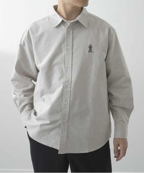 URBAN RESEARCH ITEMS / アーバンリサーチ アイテムズ シャツ・ブラウス | TeddyBear ワンポイント オックスシャツ | 詳細9