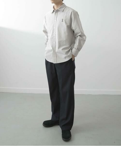 URBAN RESEARCH ITEMS / アーバンリサーチ アイテムズ シャツ・ブラウス | TeddyBear ワンポイント オックスシャツ | 詳細11