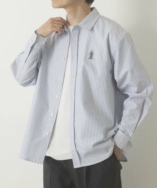 URBAN RESEARCH ITEMS / アーバンリサーチ アイテムズ シャツ・ブラウス | TeddyBear ワンポイント オックスシャツ | 詳細14