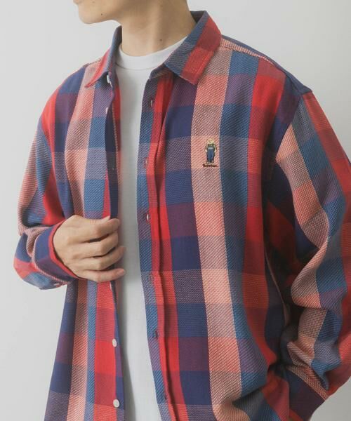 URBAN RESEARCH ITEMS / アーバンリサーチ アイテムズ シャツ・ブラウス | TeddyBearワンポイントチェックネルシャツ | 詳細1