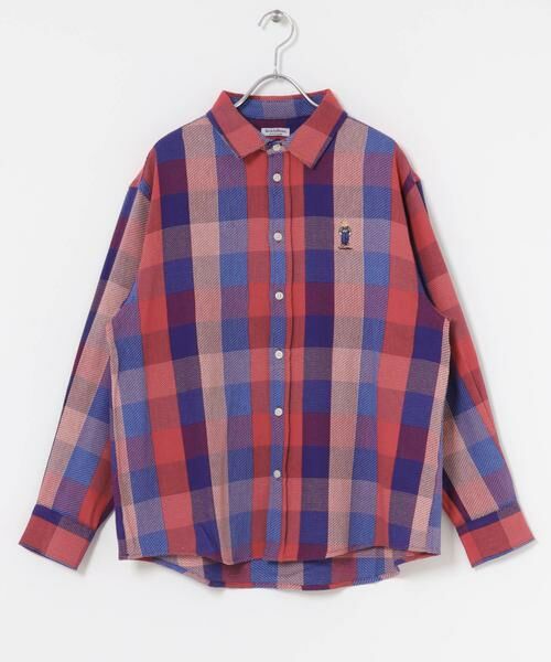 URBAN RESEARCH ITEMS / アーバンリサーチ アイテムズ シャツ・ブラウス | TeddyBearワンポイントチェックネルシャツ | 詳細7