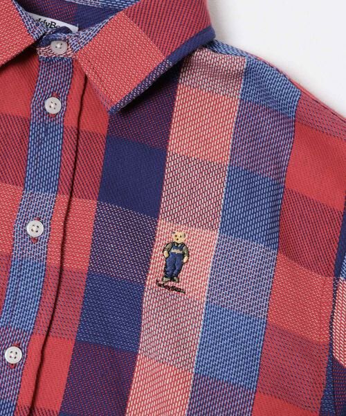 URBAN RESEARCH ITEMS / アーバンリサーチ アイテムズ シャツ・ブラウス | TeddyBearワンポイントチェックネルシャツ | 詳細8