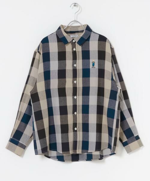 URBAN RESEARCH ITEMS / アーバンリサーチ アイテムズ シャツ・ブラウス | TeddyBearワンポイントチェックネルシャツ | 詳細13