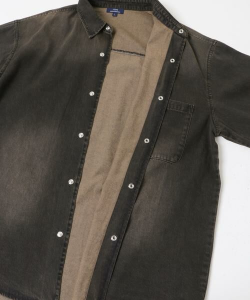 URBAN RESEARCH ITEMS / アーバンリサーチ アイテムズ シャツ・ブラウス | フェードデニム リングドットボタンシャツ | 詳細29