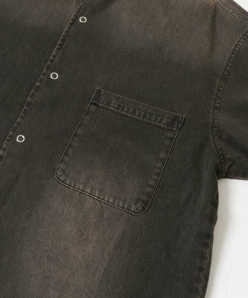 URBAN RESEARCH ITEMS / アーバンリサーチ アイテムズ シャツ・ブラウス | フェードデニム リングドットボタンシャツ | 詳細27