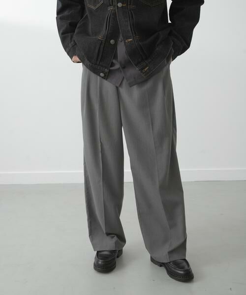 URBAN RESEARCH ITEMS / アーバンリサーチ アイテムズ その他パンツ | ミニマルチェック クラシック トラウザー | 詳細17