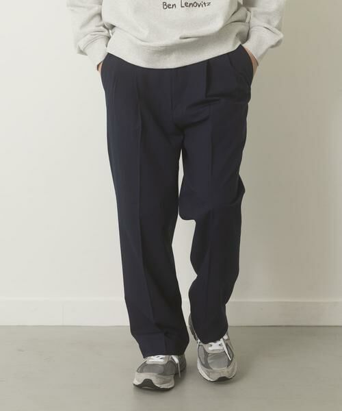 URBAN RESEARCH ITEMS / アーバンリサーチ アイテムズ その他パンツ | Gabardine Tapered Slacks | 詳細2