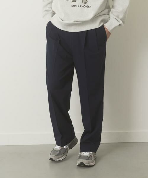 URBAN RESEARCH ITEMS / アーバンリサーチ アイテムズ その他パンツ | Gabardine Tapered Slacks | 詳細3
