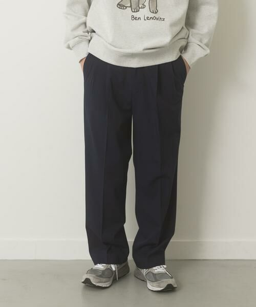URBAN RESEARCH ITEMS / アーバンリサーチ アイテムズ その他パンツ | Gabardine Tapered Slacks | 詳細4