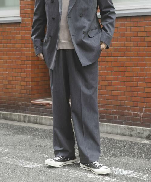 URBAN RESEARCH ITEMS / アーバンリサーチ アイテムズ その他パンツ | Gabardine Tapered Slacks | 詳細30