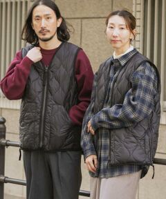 URBAN RESEARCH ITEMS / アーバンリサーチ アイテムズ ダウンジャケット・ベスト | TAION　Military Wzip Down Vest