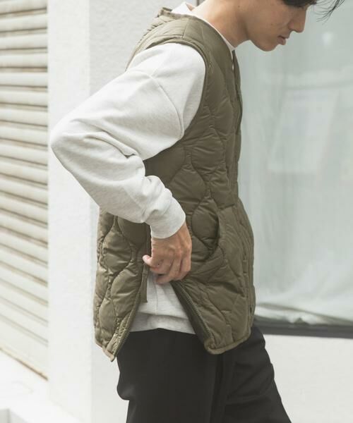 URBAN RESEARCH ITEMS / アーバンリサーチ アイテムズ ダウンジャケット・ベスト | TAION　Military Wzip Down Vest | 詳細4