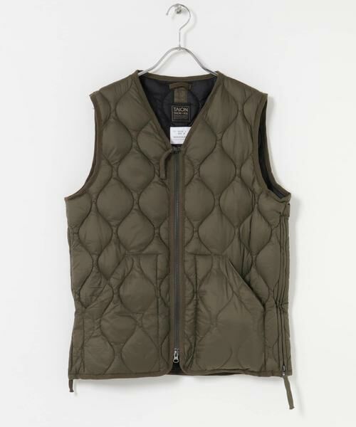 URBAN RESEARCH ITEMS / アーバンリサーチ アイテムズ ダウンジャケット・ベスト | TAION　Military Wzip Down Vest | 詳細6