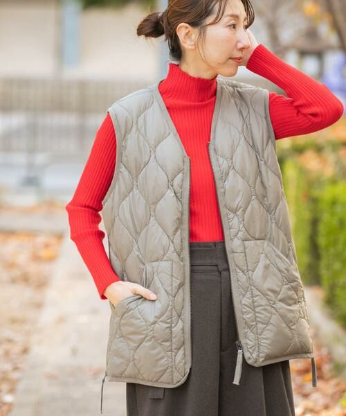 URBAN RESEARCH ITEMS / アーバンリサーチ アイテムズ ダウンジャケット・ベスト | TAION　Military Wzip Down Vest | 詳細9