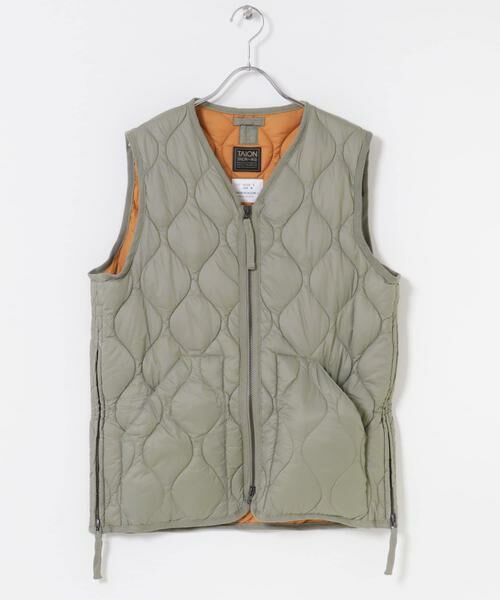 URBAN RESEARCH ITEMS / アーバンリサーチ アイテムズ ダウンジャケット・ベスト | TAION　Military Wzip Down Vest | 詳細13