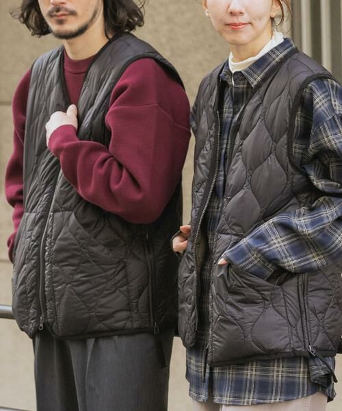 URBAN RESEARCH ITEMS / アーバンリサーチ アイテムズ ダウンジャケット・ベスト | TAION　Military Wzip Down Vest | 詳細15