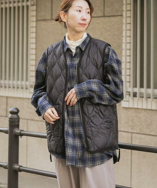 URBAN RESEARCH ITEMS / アーバンリサーチ アイテムズ ダウンジャケット・ベスト | TAION　Military Wzip Down Vest | 詳細18