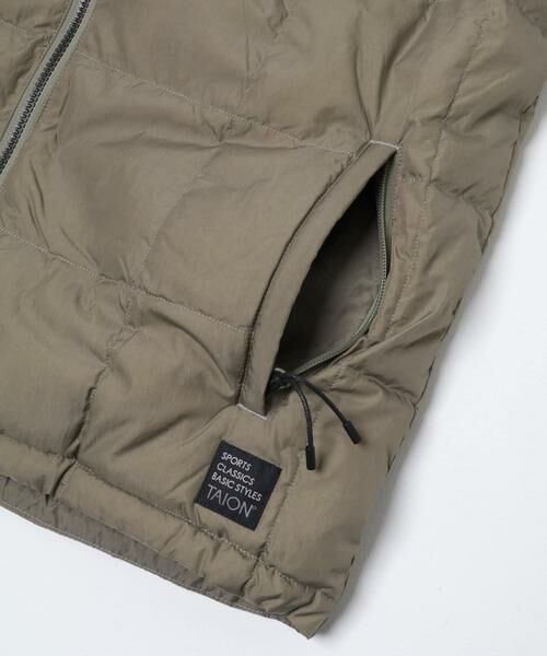 URBAN RESEARCH ITEMS / アーバンリサーチ アイテムズ ダウンジャケット・ベスト | TAION　SC Track Down Vest | 詳細7