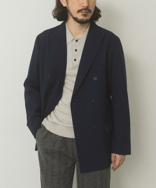 URBAN RESEARCH ITEMS / アーバンリサーチ アイテムズ その他アウター | Gabardine Double Blest Jacket | 詳細1