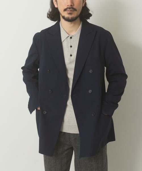 URBAN RESEARCH ITEMS / アーバンリサーチ アイテムズ その他アウター | Gabardine Double Blest Jacket | 詳細2