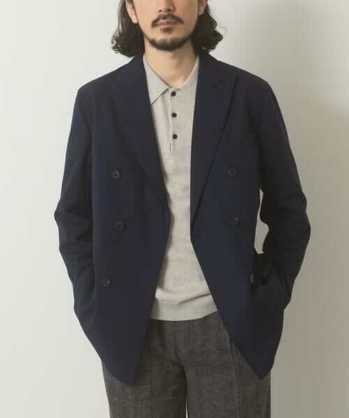 URBAN RESEARCH ITEMS / アーバンリサーチ アイテムズ その他アウター | Gabardine Double Blest Jacket | 詳細3