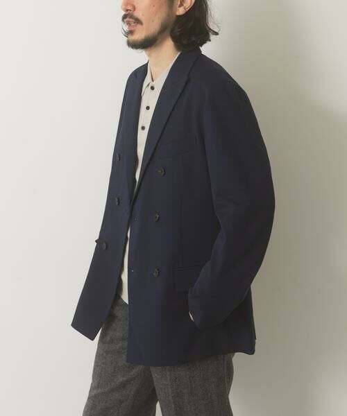 URBAN RESEARCH ITEMS / アーバンリサーチ アイテムズ その他アウター | Gabardine Double Blest Jacket | 詳細6