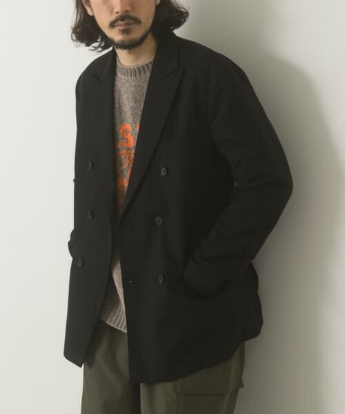 URBAN RESEARCH ITEMS / アーバンリサーチ アイテムズ その他アウター | Gabardine Double Blest Jacket | 詳細15