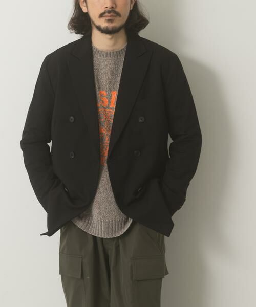 URBAN RESEARCH ITEMS / アーバンリサーチ アイテムズ その他アウター | Gabardine Double Blest Jacket | 詳細17