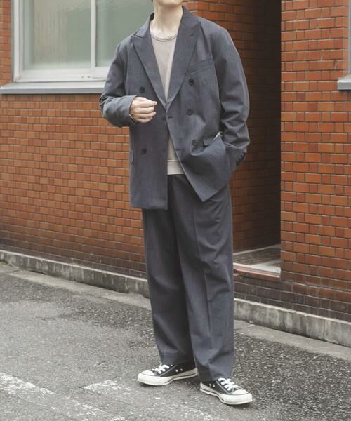 URBAN RESEARCH ITEMS / アーバンリサーチ アイテムズ その他アウター | Gabardine Double Blest Jacket | 詳細24