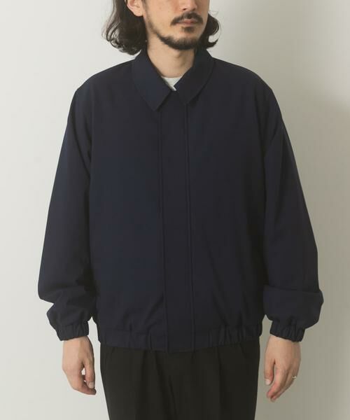 URBAN RESEARCH ITEMS / アーバンリサーチ アイテムズ ブルゾン | Gabardine Zip Up Jacket | 詳細6