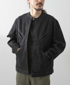 URBAN RESEARCH ITEMS / アーバンリサーチ アイテムズ Gジャン・デニムジャケット | Denim Single Riders Jacket