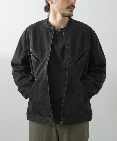 URBAN RESEARCH ITEMS / アーバンリサーチ アイテムズ Gジャン・デニムジャケット | Denim Single Riders Jacket | 詳細3