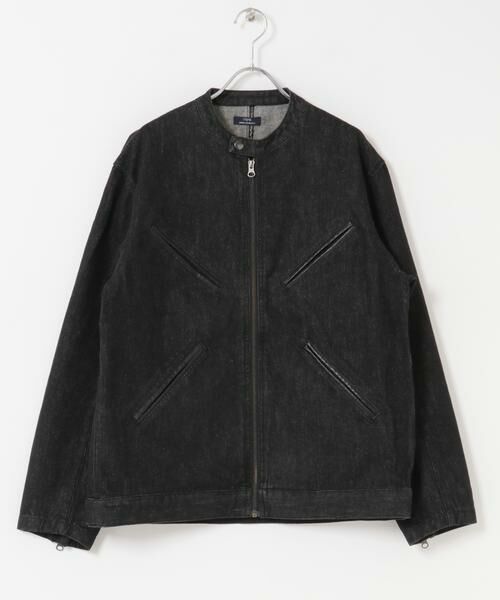 URBAN RESEARCH ITEMS / アーバンリサーチ アイテムズ Gジャン・デニムジャケット | Denim Single Riders Jacket | 詳細7