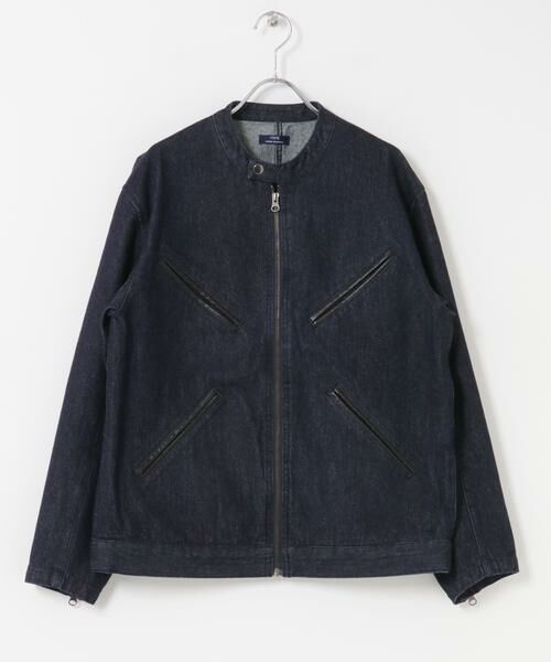 URBAN RESEARCH ITEMS / アーバンリサーチ アイテムズ Gジャン・デニムジャケット | Denim Single Riders Jacket | 詳細20