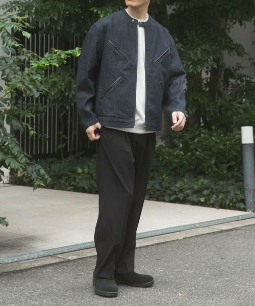 URBAN RESEARCH ITEMS / アーバンリサーチ アイテムズ Gジャン・デニムジャケット | Denim Single Riders Jacket | 詳細13