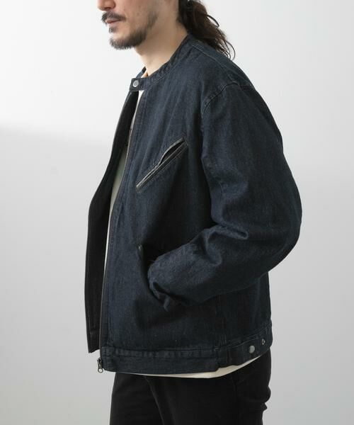 URBAN RESEARCH ITEMS / アーバンリサーチ アイテムズ Gジャン・デニムジャケット | Denim Single Riders Jacket | 詳細16