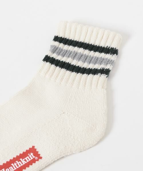 URBAN RESEARCH ITEMS / アーバンリサーチ アイテムズ ソックス | Healthknit　3Line シンカー ミドルソックス 3P | 詳細3