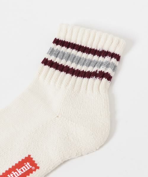 URBAN RESEARCH ITEMS / アーバンリサーチ アイテムズ ソックス | Healthknit　3Line シンカー ミドルソックス 3P | 詳細4