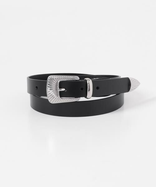 URBAN RESEARCH ITEMS/アーバンリサーチ アイテムズ Lee Western Belt ブラック -