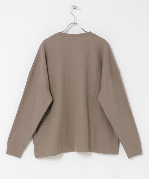 URBAN RESEARCH ITEMS / アーバンリサーチ アイテムズ Tシャツ | ワッフルプリントロゴプルオーバー | 詳細8