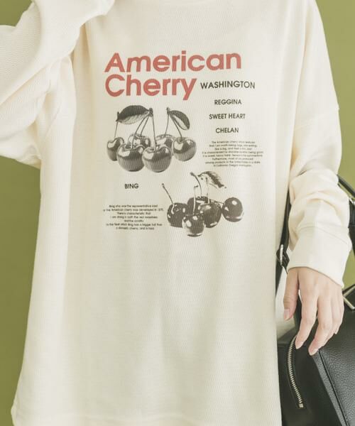 URBAN RESEARCH ITEMS / アーバンリサーチ アイテムズ Tシャツ | ワッフルプリントロゴプルオーバー | 詳細11