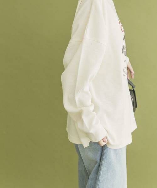 URBAN RESEARCH ITEMS / アーバンリサーチ アイテムズ Tシャツ | ワッフルプリントロゴプルオーバー | 詳細13