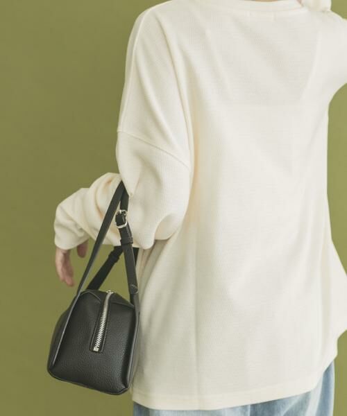 URBAN RESEARCH ITEMS / アーバンリサーチ アイテムズ Tシャツ | ワッフルプリントロゴプルオーバー | 詳細14