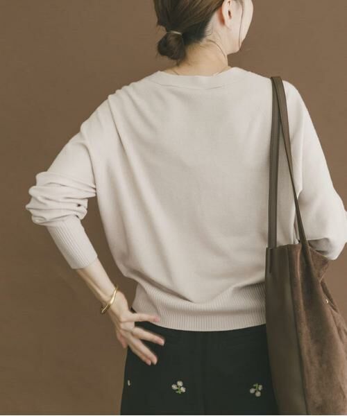 URBAN RESEARCH ITEMS / アーバンリサーチ アイテムズ ニット・セーター | Vネックホイップニット | 詳細10