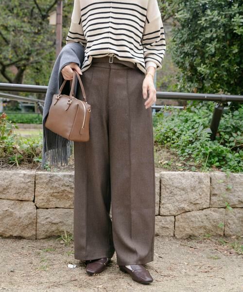 URBAN RESEARCH ITEMS / アーバンリサーチ アイテムズ その他パンツ | ベルト付ツイードパンツ | 詳細1